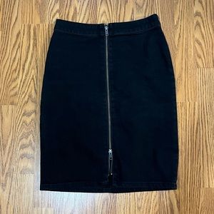 Madewell denim pencil skirt size 26